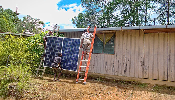 Panele Słoneczne w Papui Nowej Gwinei