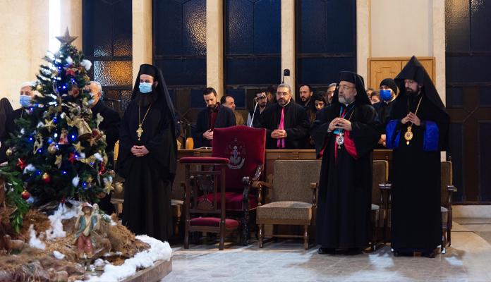 Msza dziękczynna w Aleppo